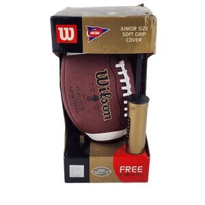Wilson NCAA Junior Football with Pump & Tee Autograph Unknown